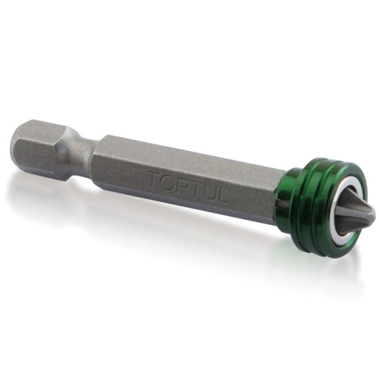 Насадка 1/4" 50мм PH2 под шуруповерт магнитная Quick Change TOPTUL FQBB0802
