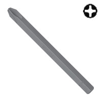 Насадка 5/16" L80мм PH2 для ударної викрутки TOPTUL FSBD1002