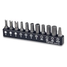 Набор бит 1/4" 11ед. TOPTUL GAAV1104