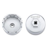 Съёмник масляного фильтра "чашка" 64,5мм/14гр (4-х цил. TOYOTA) TOPTUL JDDH6500