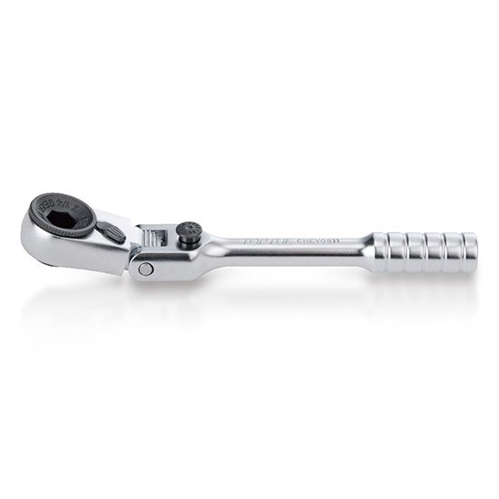 Трещотка 1/4" мини 60 зубцов с шарниром (используется с FTDF0810) TOPTUL CHEV0811