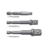 Набор переходников 1/4" под шуруповерт 3ед. (1/4", 3/8", 1/2") TOPTUL GAAR0301