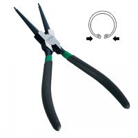 Круглогубці для зняття стопорних кілець 9" (стиск, прямі) TOPTUL DCAD1209