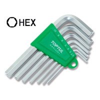 Набор шестигранников 7ед. 2,5-10мм TOPTUL GAAL0701 Набор шестигранников 7ед. 2,5-10мм TOPTUL GAAL0701