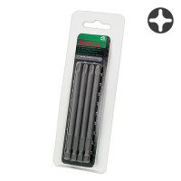 Набор бит 1/4" 100мм PH2 (под шуруповерт) 4шт на блистере TOPTUL FSIB0802G Набор бит 1/4" 100мм PH2 (под шуруповерт) 4шт на блистере TOPTUL FSIB0802G