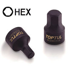 Головка HEX 5мм 1/4" (цельная) TOPTUL BCDB0805