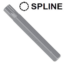 Насадка 10мм L-75мм Spline M12 TOPTUL FSFB1212