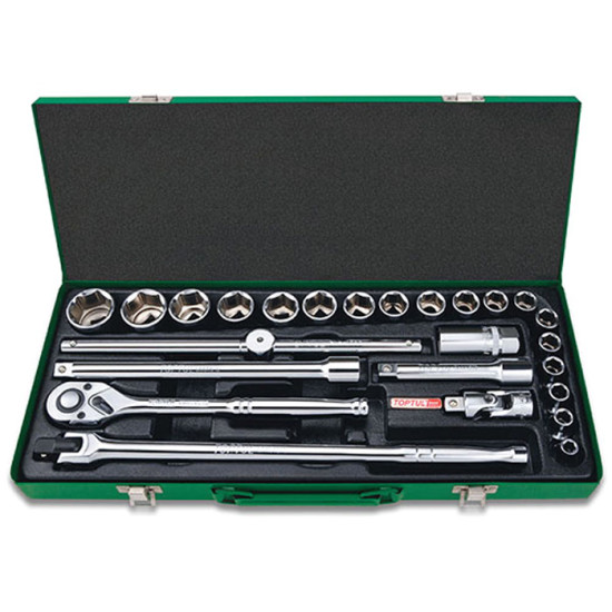 Набор инструмента 1/2" 25ед. ДЮЙМОВЫЙ TOPTUL GCAD2513