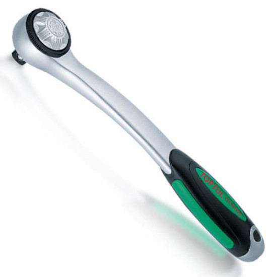 Трещотка 1/4" 72 зубца 145мм круговой переключатель TOPTUL CHJM0815