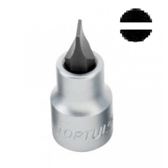 Головка с шлицевой насадкой 3мм 37мм 1/4" TOPTUL BCCA0803