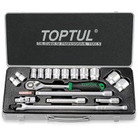 Набор инструмента 1/2" 18ед. TOPTUL GCAD1802 Набор инструмента 1/2" 18ед. TOPTUL GCAD1802