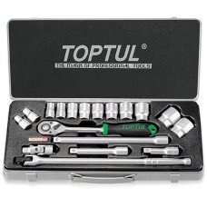 Набор инструмента 1/2" 18ед. TOPTUL GCAD1802