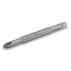 Насадка 1/4" двухсторонняя PH2хSL6 L75мм TOPTUL FKAA0206