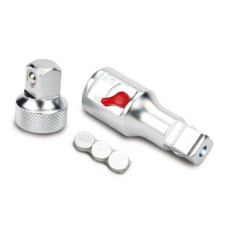 Переходник-удлинитель 1/2"х1/2" с подсветкой + переходник TOPTUL GBAR0205