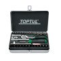 Набір інструменту 1/4" 32шт. TOPTUL GCAD3204