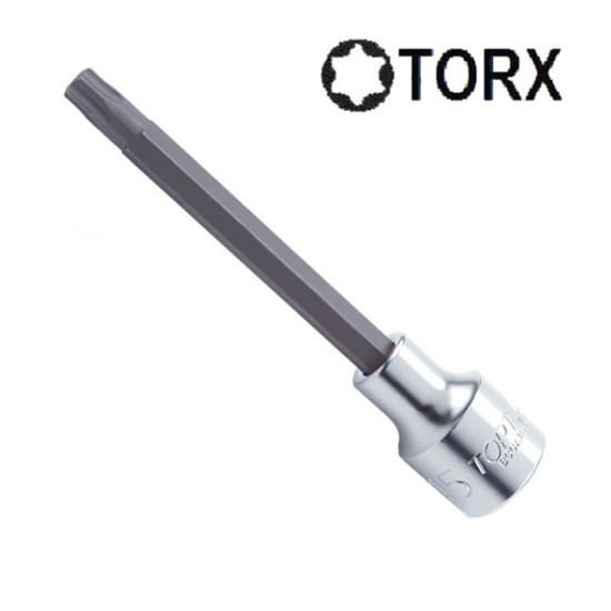 Головка с насадкой TORX T45 120мм 1/2" TOPTUL BCGA1645