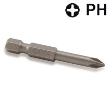 Насадка 1/4" 50мм PH2 магнитная (под шуруповерт) TOPTUL FSLA0802