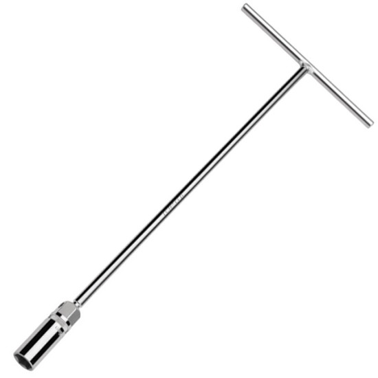 Т-обр магнитный свечной ключ 21мм L-450мм TOPTUL CTHA2145