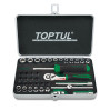 Набор инструмента 1/4" 38ед. TOPTUL GCAD3801