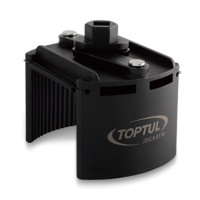 Съёмник масляного фильтра универсальный 115-140 мм 1/2" или под ключ 24 мм TOPTUL JDCA0114 Съёмник масляного фильтра универсальный 115-140 мм 1/2" или под ключ 24 мм TOPTUL JDCA0114