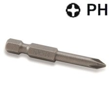 Насадка 1/4" 50мм PH2 магнітна (під шуруповерт) TOPTUL FSLA0802
