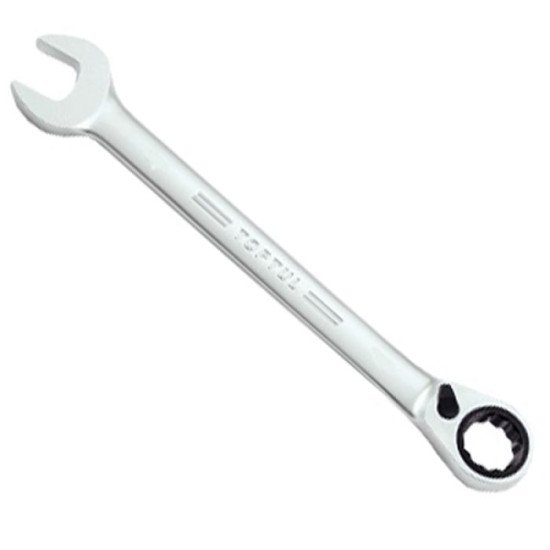 Ключ комбинированный 22мм с трещоткой реверсивной TOPTUL ABAF2222