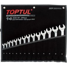 Набір ключів комбінованих 14 шт. 8-24 "Dynamic" TOPTUL GPAQ1402