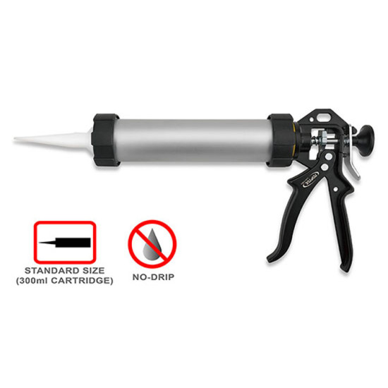 Пістолет для герметика (Aluminum) TOPTUL JJAY0904