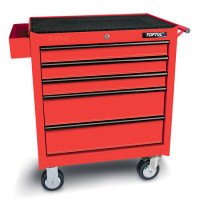 Тележка для инструмента 5 секций (красная) TOPTUL TCAA0502 Тележка для инструмента 5 секций (красная) TOPTUL TCAA0502