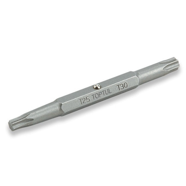 Насадка 1/4" двостороння T15xT20 L75мм TOPTUL FKCA1520