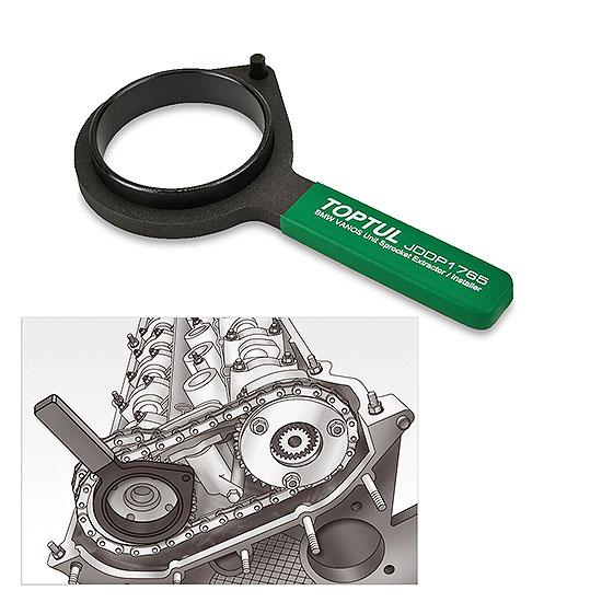 Ключ для снятия и установки шестерни распредвала BMW TOPTUL JDDP1765