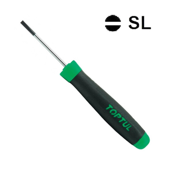 Отвертка прецизионная SL0.4x2.5x50мм TOPTUL FAIB2E05