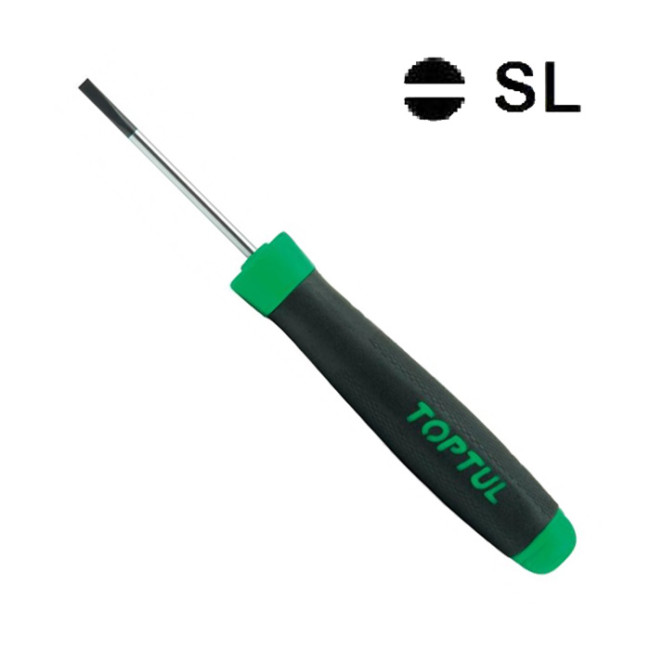 Викрутка прецизійна SL0.4x2.5x50мм TOPTUL FAIB2E05