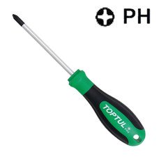 Отвертка крестовая PH2 x 150мм Anti-Slip TOPTUL FBAD0215