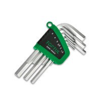 Набор шестигранников 9ед. 1,5-10мм TOPTUL GSN-09SH Набор шестигранников 9ед. 1,5-10мм TOPTUL GSN-09SH