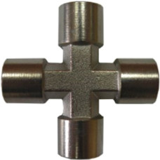 Крестовое соединение с внутренней резьбой 1/4″ AIRKRAFT S1283-2