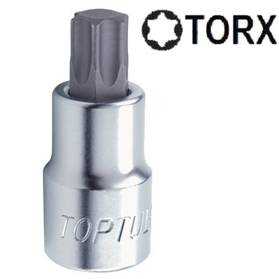 Головка с насадкой TORX T55 55мм 1/2" TOPTUL BCFA1655