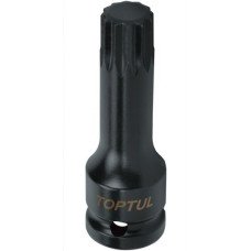 Головка ударная SPLINE M16 L77мм 1/2" TOPTUL KADB1616L