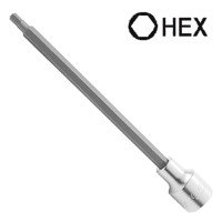 Головка с насадкой HEX 5 мм 180мм 1/2" TOPTUL BCTA1605 Головка с насадкой HEX 5 мм 180мм 1/2" TOPTUL BCTA1605