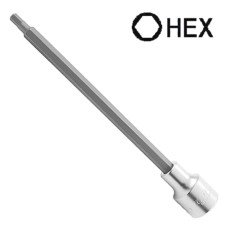 Головка с насадкой HEX 5 мм 180мм 1/2" TOPTUL BCTA1605