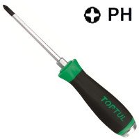 Отвертка крестовая PH3 x 150мм (с шестигранником ударная) TOPTUL FBGB0315