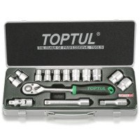 Набор инструмента 1/2" 15ед. TOPTUL GCAD1502 Набор инструмента 1/2" 15ед. TOPTUL GCAD1502