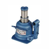 Домкрат бутылочный профессиональный низкопрофильный двухштоковый 10т 125-225 мм TH810002 TORIN