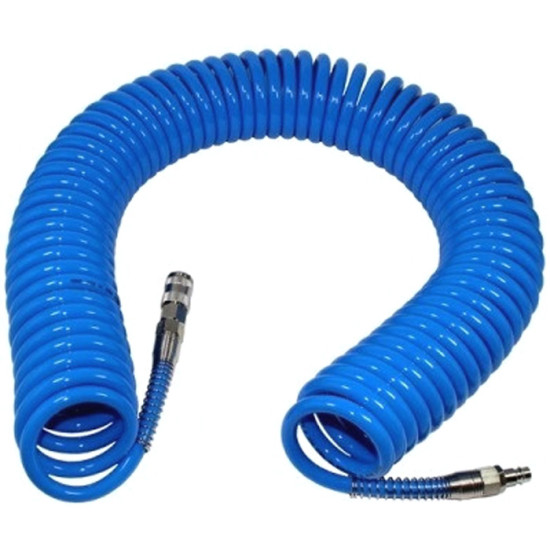 Шланг спиральный полиуретановый 5,5*8мм L=5м AIRKRAFT AHC46-A