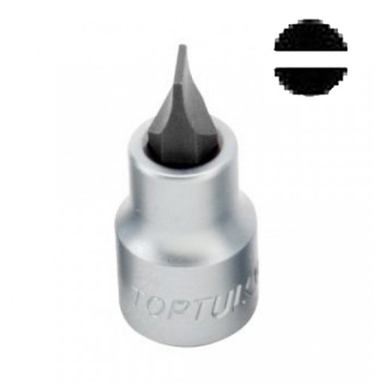 Головка с шлицевой насадкой 8мм 37мм 1/4" TOPTUL BCCA0808