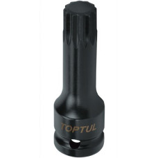 Головка ударна SPLINE М18 L77мм 1/2" TOPTUL KADB1618L