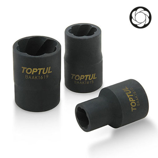 Головка для пошкоджених гайок 1/2" 14мм TOPTUL BAAK1614