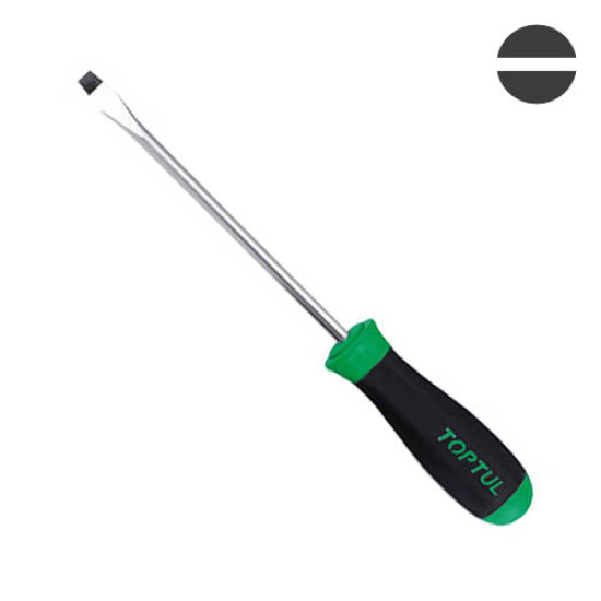 Отвертка шлицевая 6.5 x 200мм TOPTUL FAAB6E20