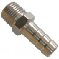 Переходник с наружной резьбой 1/4″ на шланг 10мм AIRKRAFT SMH04-06