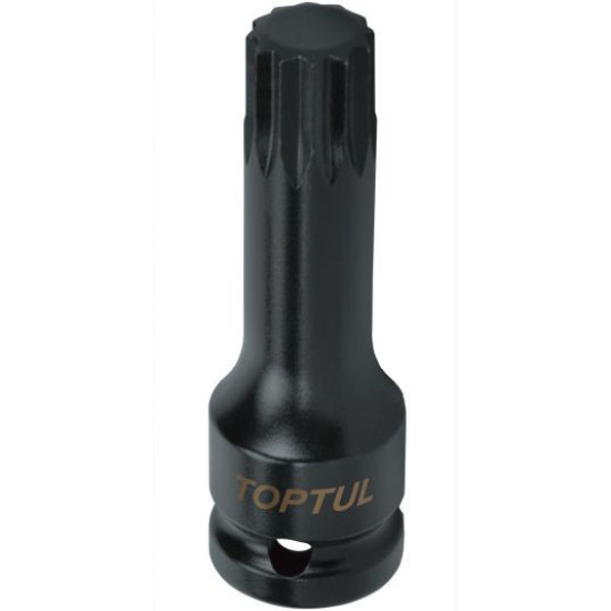 Головка ударна SPLINE М18 L77мм 1/2" TOPTUL KADB1618L